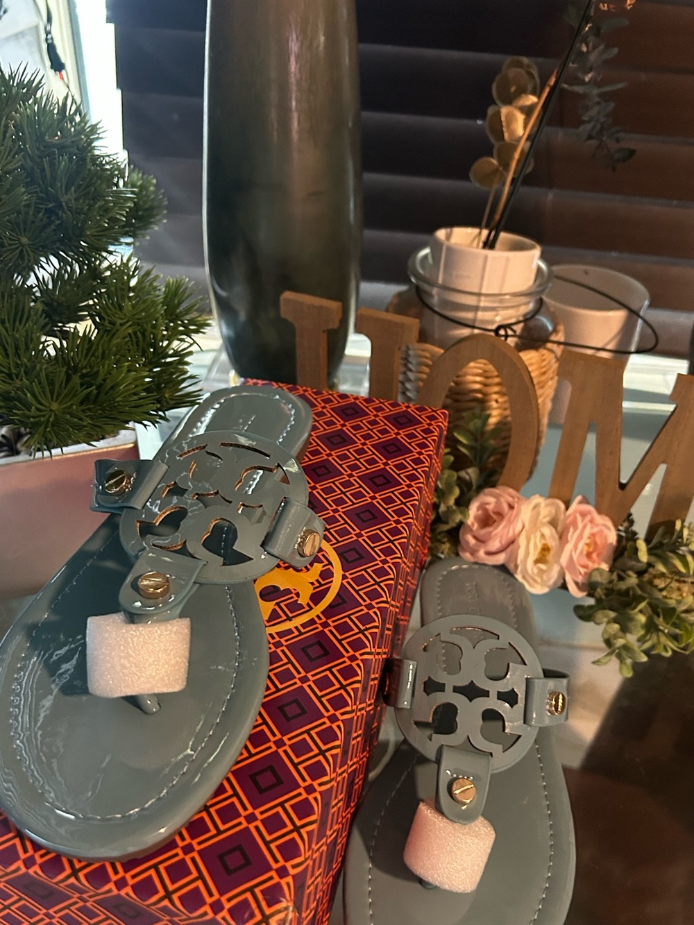 Tory Burch Women's Sandals in Slate Blue